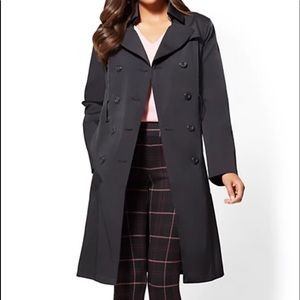 NY & Co belted trench coat